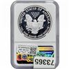 Image 2 : 2021-W Silver Eagle NGC PF69 UC Heraldic Eagle T-1