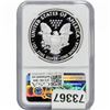 Image 2 : 2021-W Silver Eagle NGC PF69 UC Heraldic Eagle T-1
