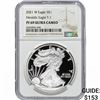Image 1 : 2021-W Silver Eagle NGC PF69 UC Heraldic Eagle T-1
