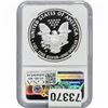 Image 2 : 2021-W Silver Eagle NGC PF69 UC Heraldic Eagle T-1
