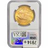 Image 2 : 1927 $20 Gold Double Eagle NGC MS64