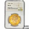 Image 1 : 1900 $20 Gold Double Eagle NGC MS62
