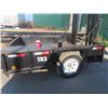 Image 2 : 1990 Dew Pintle Hitch Trailer 7000lbs Axle with Ramps