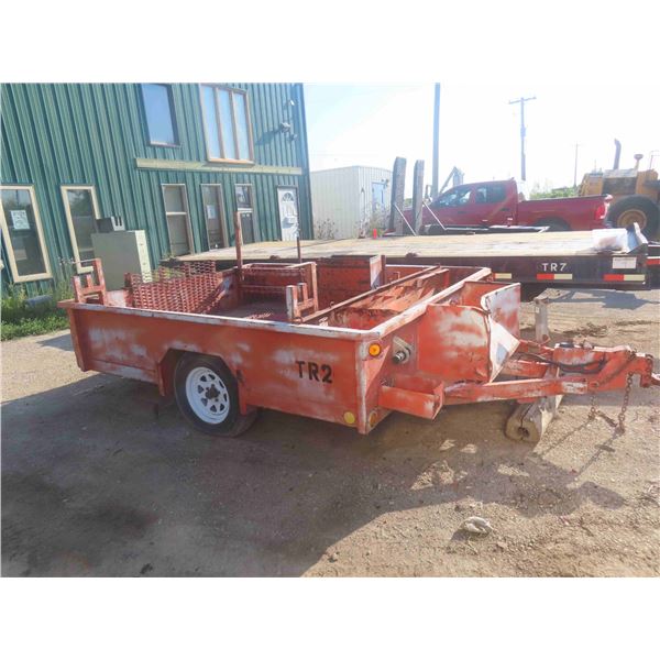 Pintle Hitch Utility Trailer 10ft Long | 3500lbs Axle | NO 