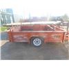 Image 2 : Pintle Hitch Utility Trailer 10ft Long | 3500lbs Axle | NO 