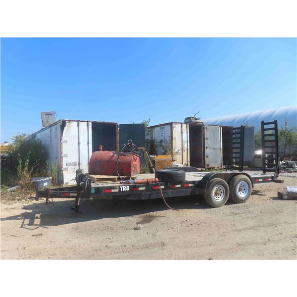 2009 Homemade Pintle Hitch 20ft Flat Deck | 2 x 7000lbs Axle | 
