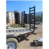 Image 6 : 2009 Homemade Pintle Hitch 20ft Flat Deck | 2 x 7000lbs Axle | 