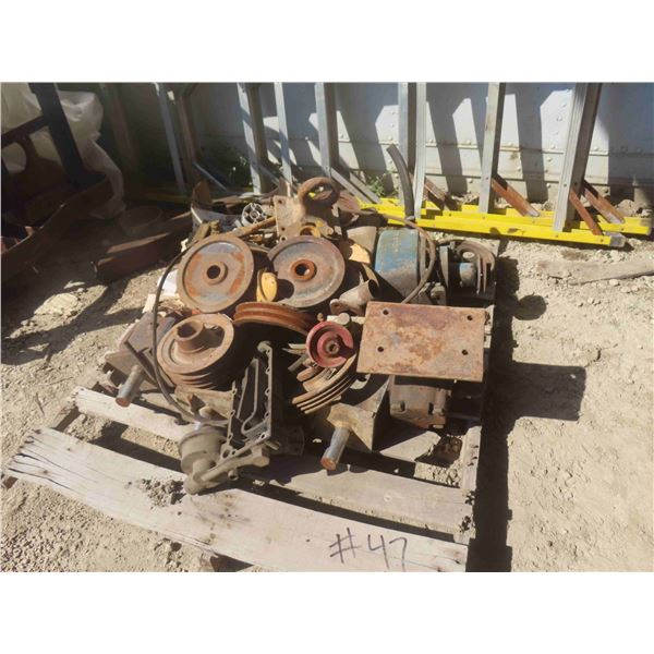 Pulley Parts for a Champion Machine