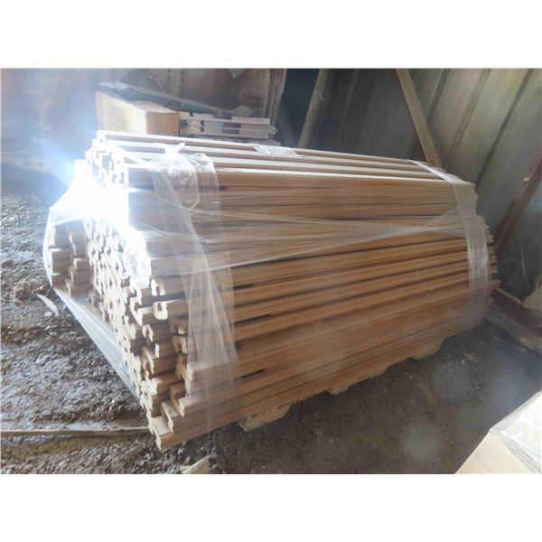 Pallet Lot of Red Cedar 6'' Deck Hand Rails 