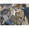 Pallet Lot of 6'' U-Bolts, Fuel Caps, Chains & Turbo 
