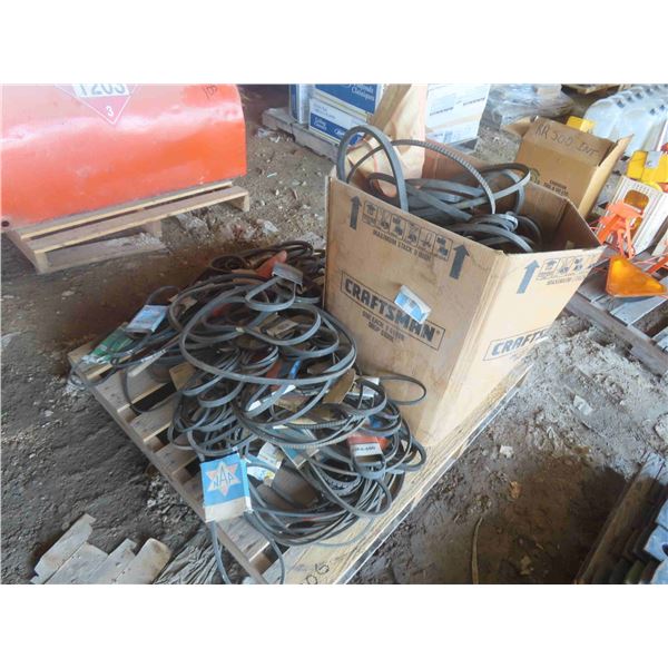 Pallet Lot of New Old Stock Belts 