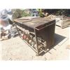 Image 3 : Portable Parts Bin / Wire Holding Cart 35'' x 48'' x 25'' 
