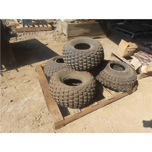 5 New or Store ReturnTires 22 X 11.00 - 8