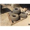 Image 1 : 5 New or Store ReturnTires 22 X 11.00 - 8