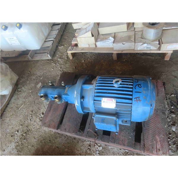 ISGEV 3-Phase Induction Motor 7.5HP with Pump 