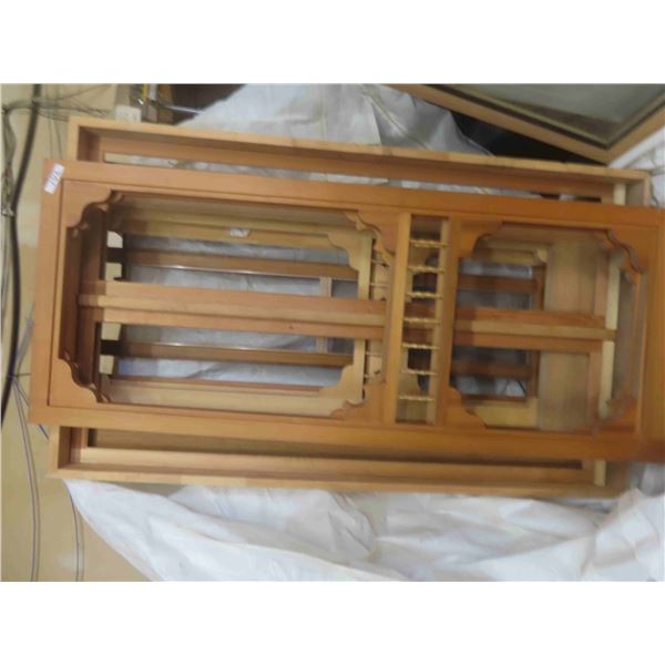9 Wood Framed Storm Doors 32'' x 81'' 