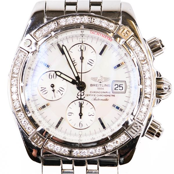 Breitling Chronomat Evolution with Diamonds 44mm