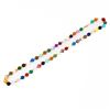 Image 2 : 14KYG Incredible Gold Beaded Strand of Precious Gemstones, Paloma Picasso Style