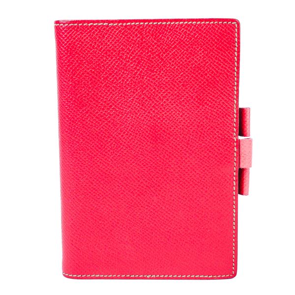 Rare Bicolor Hermes Agenda Cover Stamp A