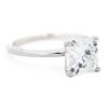 Image 2 : 14KWG 2.00ct Square Cushion Brilliant Cut Lab Diamond Solitaire, 7