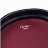 Image 6 : Cartier Black Leather Coin Case â€“ Silver Tone Hardware, Box & Auth. Card