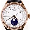 Image 1 : Rolex Cellini Moonphase 50535 in 18k Rose Gold 39mm, 2024 Box & Papers