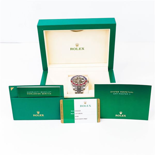 Rolex 126710BLRO 'Pepsi' GMT 40mm with Box & Papers from 2019