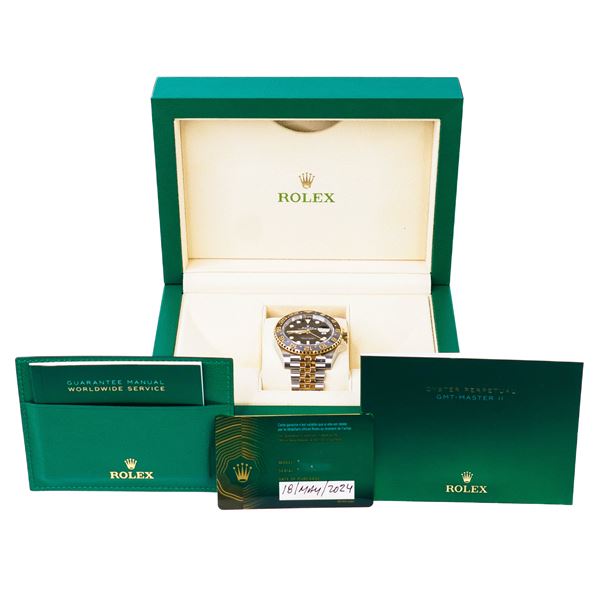 Rolex GMT-Master II 126713GRNR 'Bumblebee' 2024 Model 40mm w/ Box & Papers From 2024