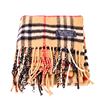 Image 1 : Burberry Nova Check Cashmere Scarf 120cm
