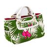 Image 3 : Celine Limited Edition Runway Collection Floral Canvas & Leather Handbag
