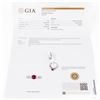 Image 5 : GIA No Heat 1.14ct Ruby & 0.38ctw Diamond Ring, sz 6