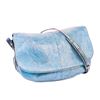 Image 2 : Bottega Veneta Rare Blue Python Leather Shoulder Bag