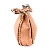 Image 3 : Bottega Veneta Intrecciato Python Trim & Blush Leather Shoulder Bag