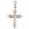 Image 1 : 10KWG Large Flared-Arm Cross Pendant, 32.2g