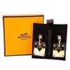 Image 1 : Hermes As de Coeur Earrings New, Box & Papers