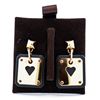 Image 2 : Hermes As de Coeur Earrings New, Box & Papers