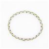 Image 2 : 18K White Gold 14.00ct Peridot Bracelet 6"