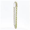 Image 3 : 18K White Gold 14.00ct Peridot Bracelet 6"