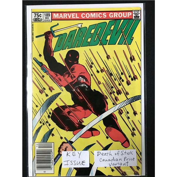 MARVEL COMICS NO.189 DAREDEVIL