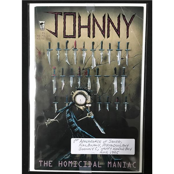 SLG COMICS NO.1 JOHNNY THE HOMICIDAL MANIAC