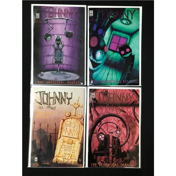 LOT OF 4 JOHNNY COMICS (SLG COMICS)