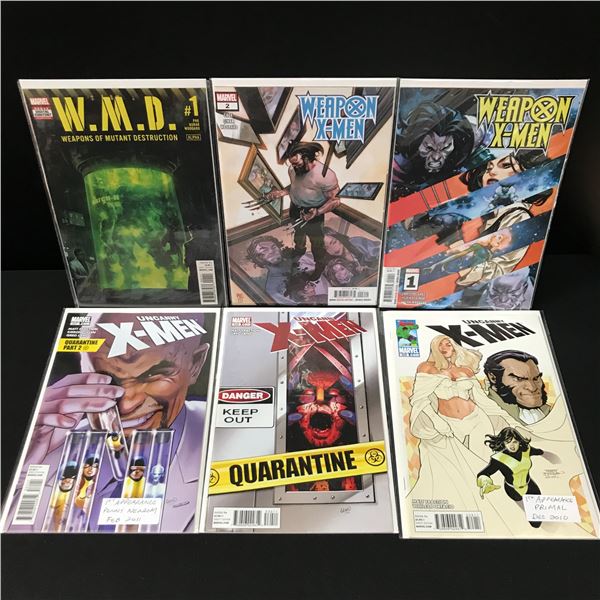 LOT OF 6 COMICS VARIOUS TITLES