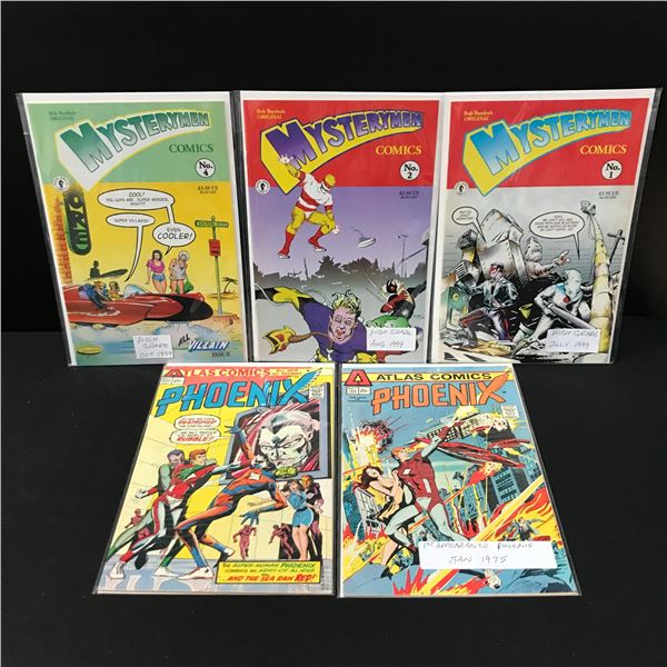 LOT OF 5 COMICS VARIOUS TITLES