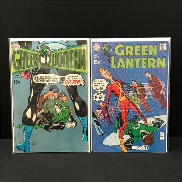 LOT OF 2 GREEN LANTERN COMICS (DC COMICS)