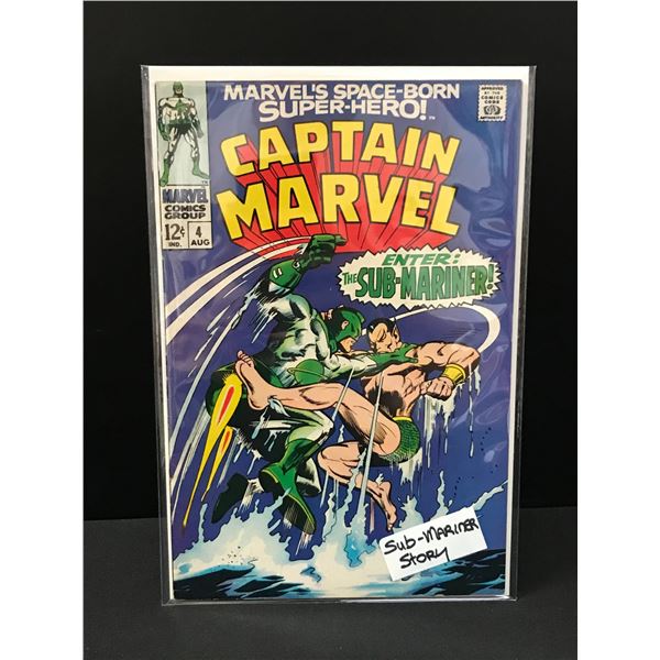 MARVEL COMICS NO.4 CAPTAIN MARVEL