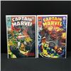 Image 1 : LOT OF 2 CAPTAIN MARVEL COMICS