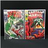 Image 1 : LOT OF 2 CAPTAIN MARVEL COMICS
