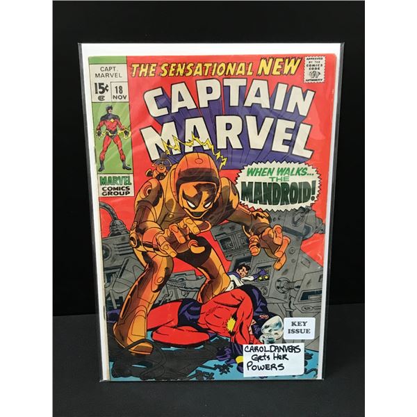 MARVEL COMICS NO.18 CAPTAIN MARVEL