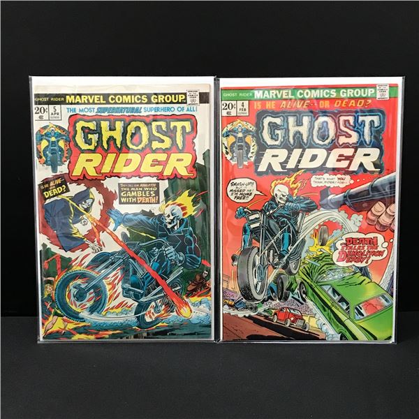 LOT OF 2 GHOST RIDER COMICS (MARVEL COMICS)