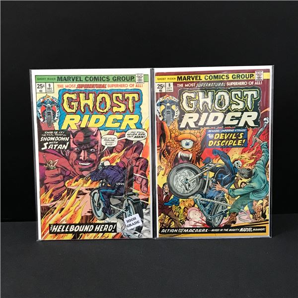 LOT OF 2 GHOST RIDER COMICS (MARVEL COMICS)